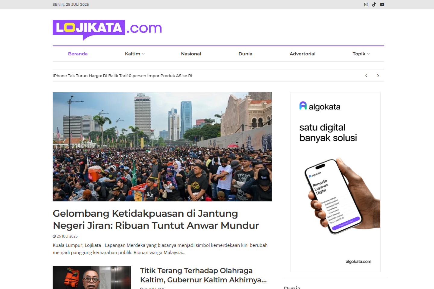 Portal Berita Lojikata